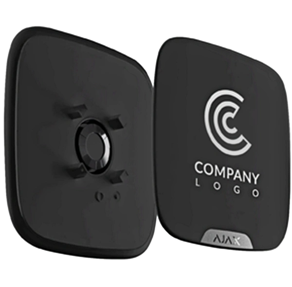 Лицьова панель для StreetSiren Ajax Brandplate 10 шт. (Black)